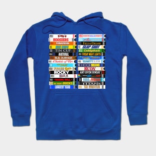 Sports Movies VHS Stacks Hoodie